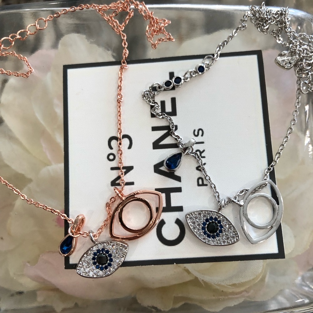 #1 Seller ✨ Evil Eye  Protection Necklace 😍✨ - Picture 9 of 12